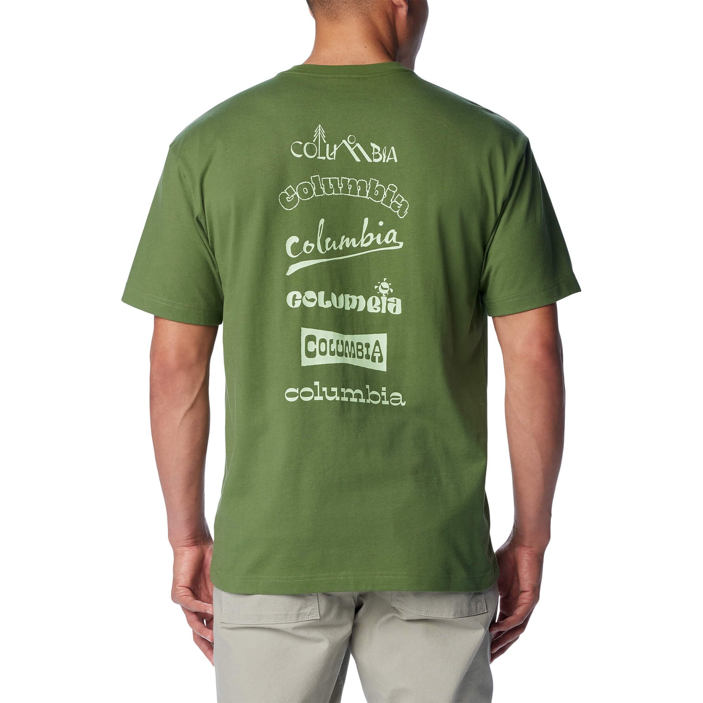 Columbia Burnt Lake™ Graphic SS Tee Canteen/Branded Jumble