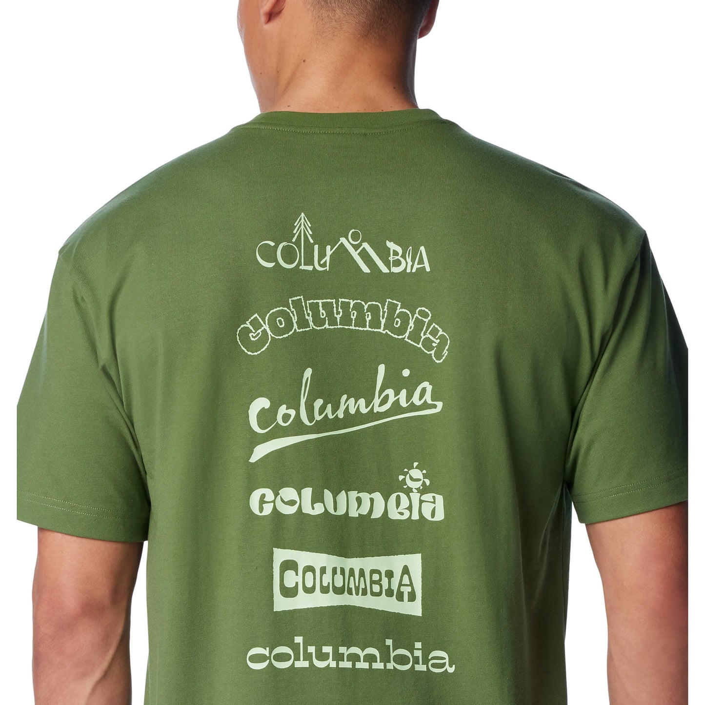 Columbia Burnt Lake™ Graphic SS Tee Canteen/Branded Jumble