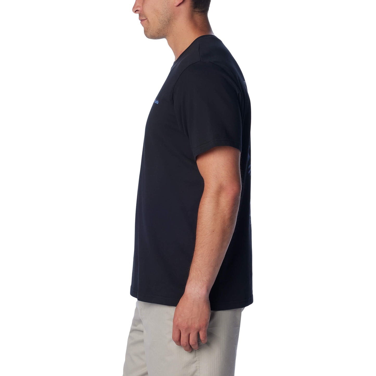 Columbia Explorers Canyon™ Back SS Tee - Black/Bearly Tribe
