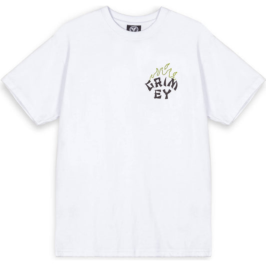 Grimey Wear The Lucky Dragon Regular Tee White
