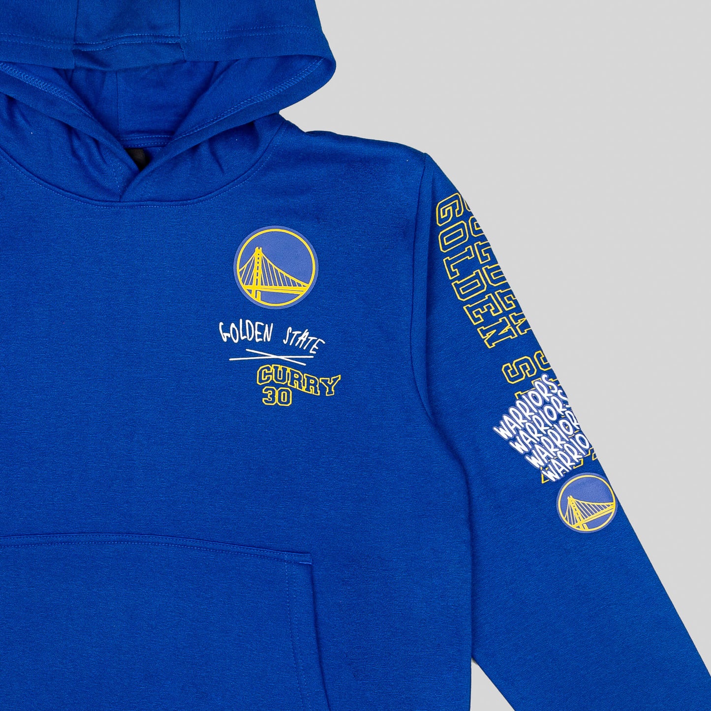Mikina s kapucňou Outerstuff Team Drip Hoodie Golden State Warriors Curry Stephen modrá