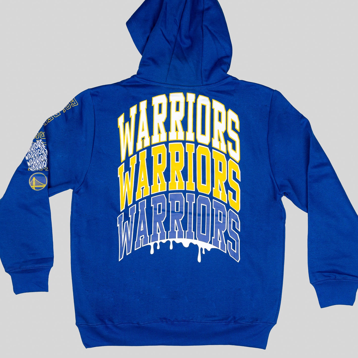 Mikina s kapucňou Outerstuff Team Drip Hoodie Golden State Warriors Curry Stephen modrá
