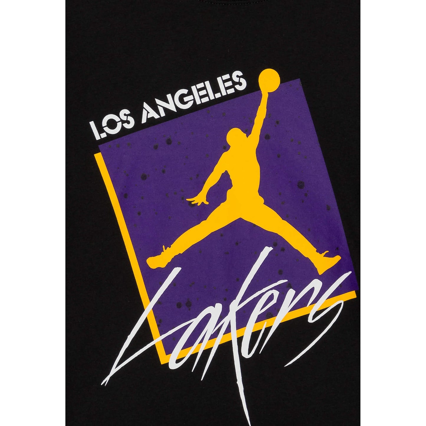 Jordan Nk Courtside Statement Max 90 Ls - 8-20Y - La Lakers Black