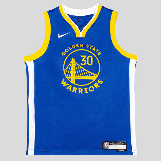 Nike Boys Icon Swingman Jersey - Player Golden State Warriors Stephen Curry – Nr. 30 Blue/Yellow