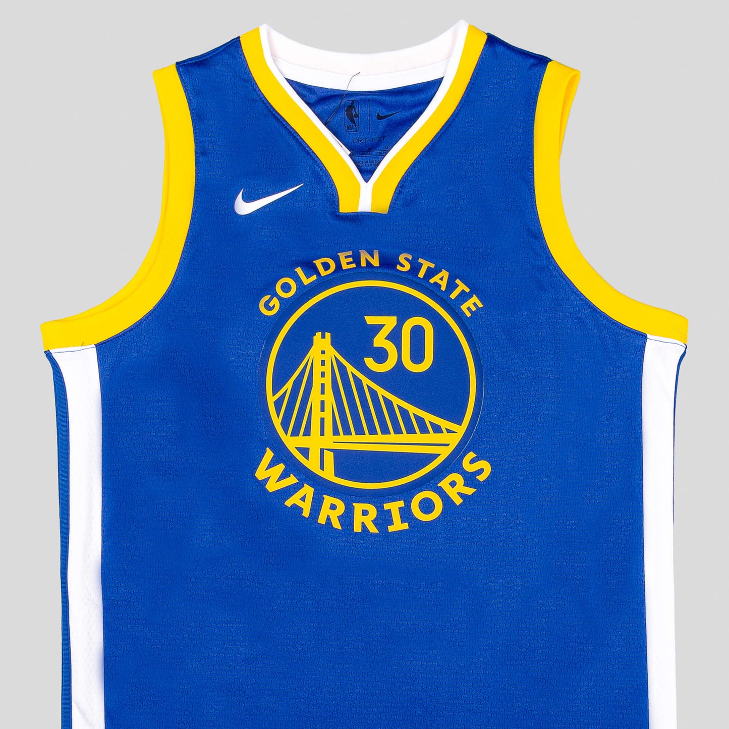 Detský basketbalový dres Nike Boys Icon NBA Swingman Jersey - Player Golden State Warriors Stephen Curry – Nr. 30 modrý