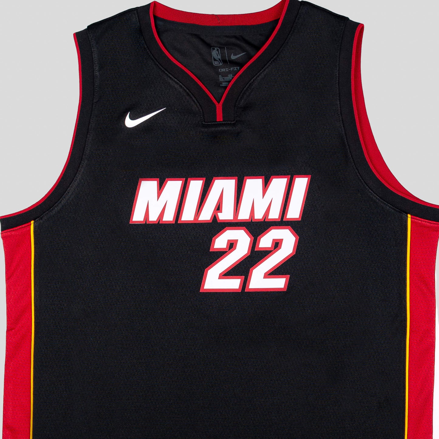 Detský basketbalový dres Nike Boys Icon NBA Swingman Jersey - Player Miami Heat Jimmy Butler – Nr. 22 čierny