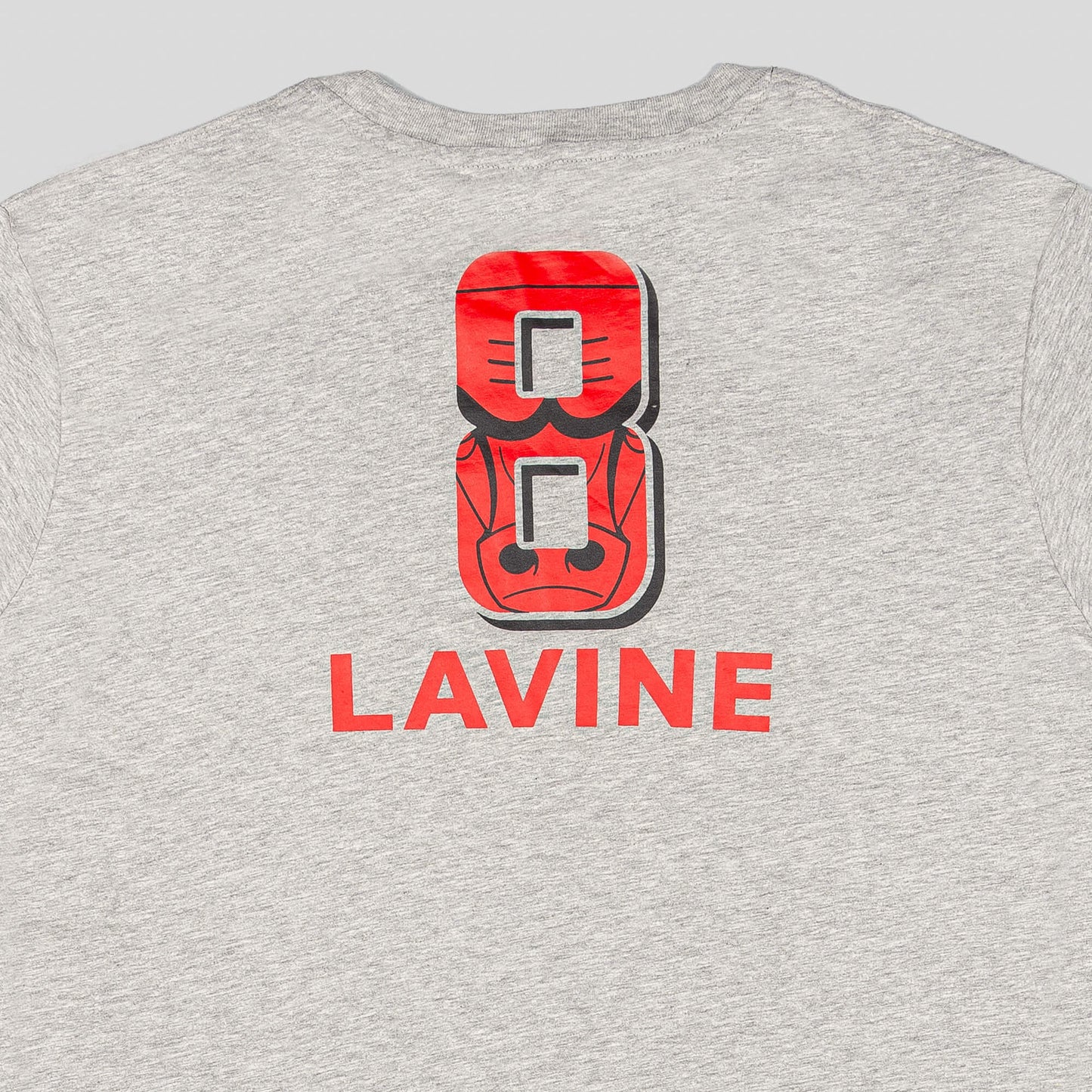 Outer Stuff By The Numbers Ss Tee Chicago Bulls Lavine Zach Grey