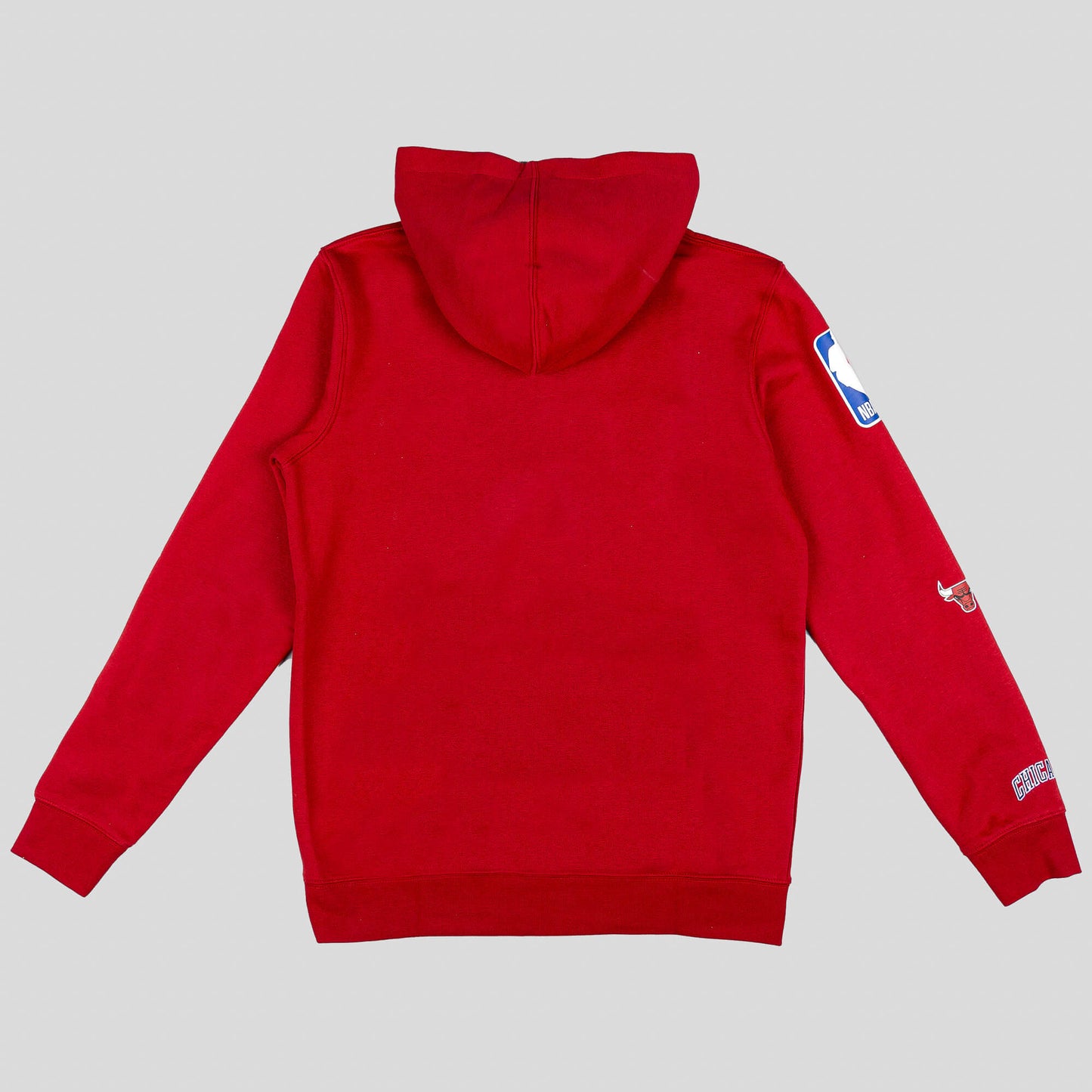 Detská mikina s kapucňou Nike Fleece Pullover Courtside  8-20Y - Chicago Bulls červená