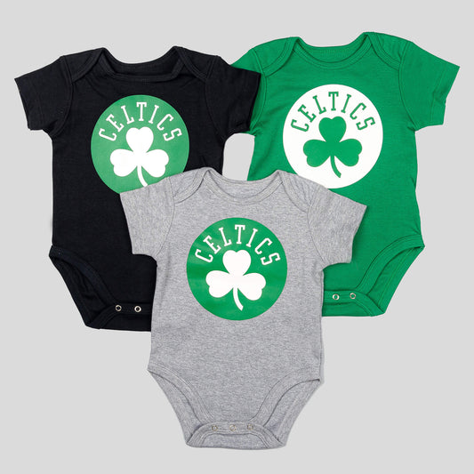 Outer Stuff Born To Win 3 Pack Creepr Boston Celtics Green/Grey
