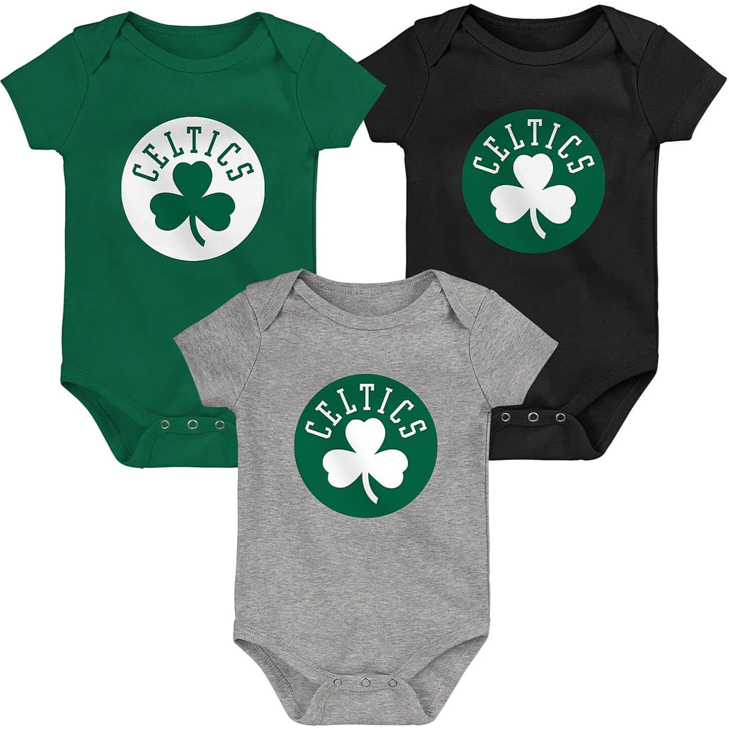 Outer Stuff Born To Win 3 Pack Creepr Boston Celtics Green/Grey