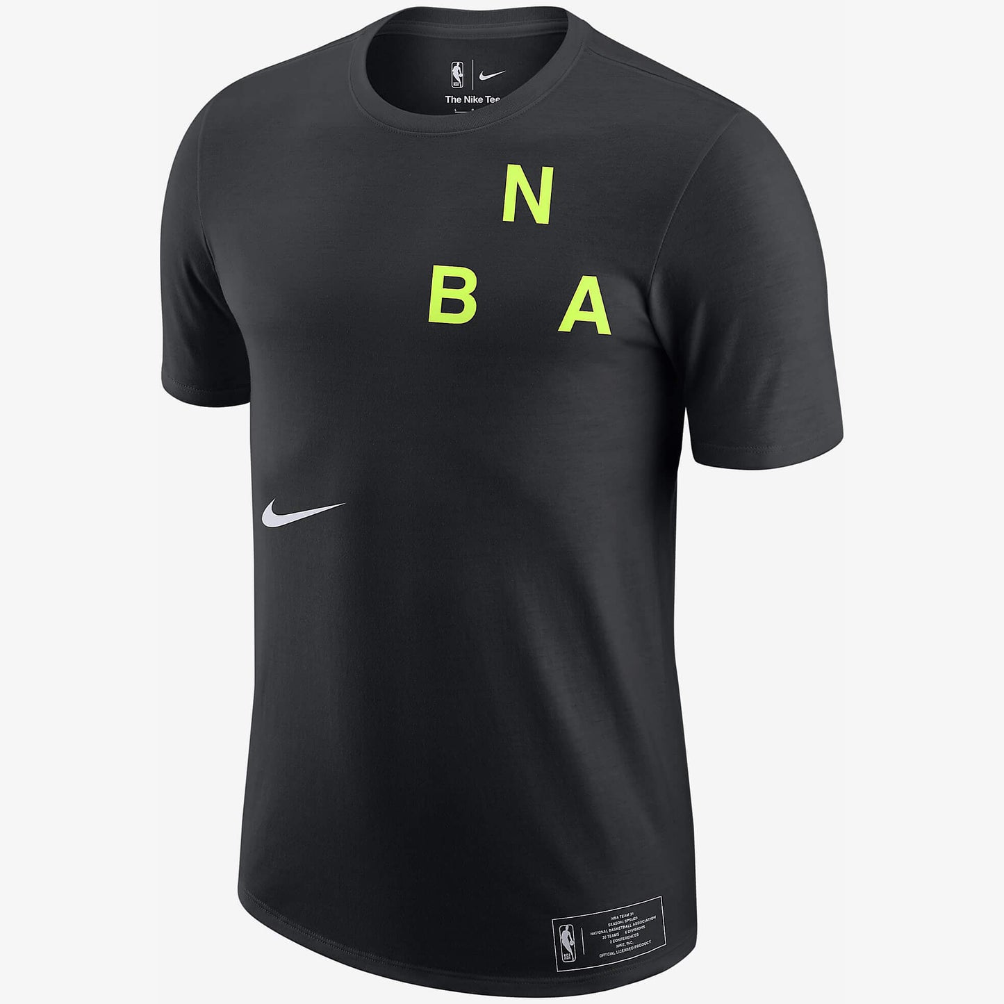 Nike Nk T31 Ss Tee Nba All Black