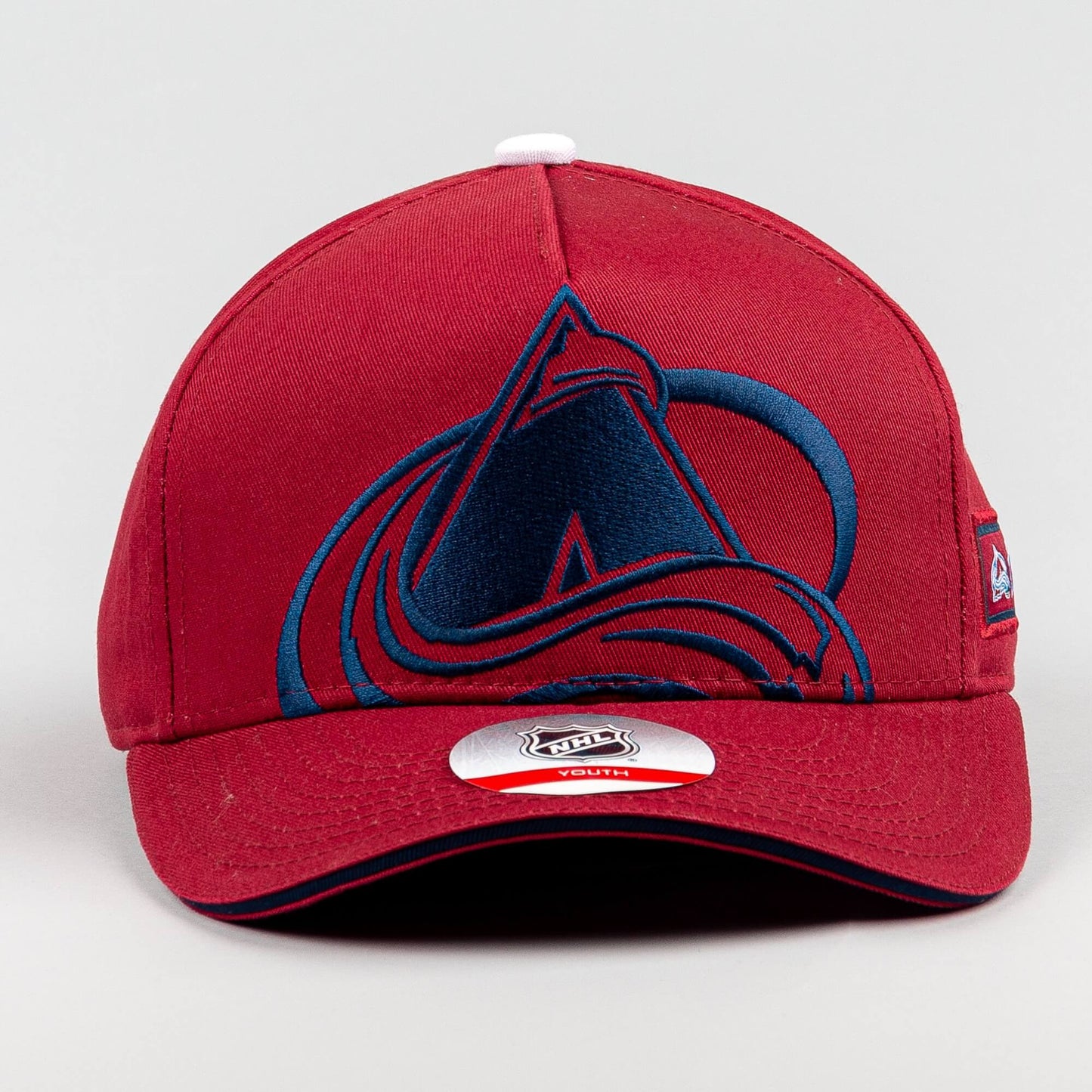 Outer Stuff NHL Big-Face Precurved Snap Avalanche Bordeaux