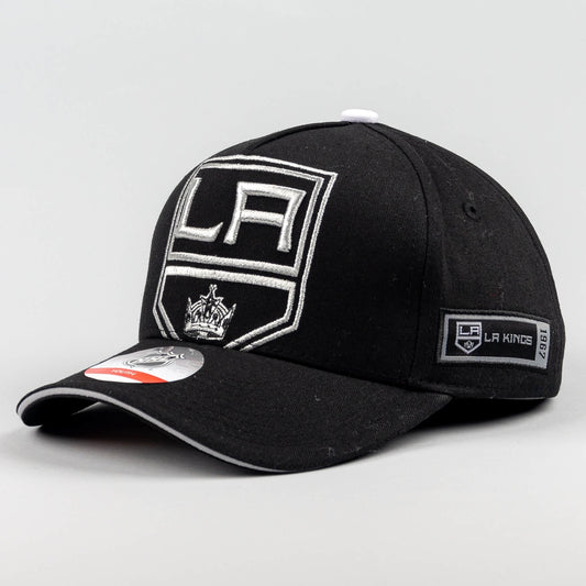 Outer Stuff NHL Big-Face Precurved Snap Kings Black