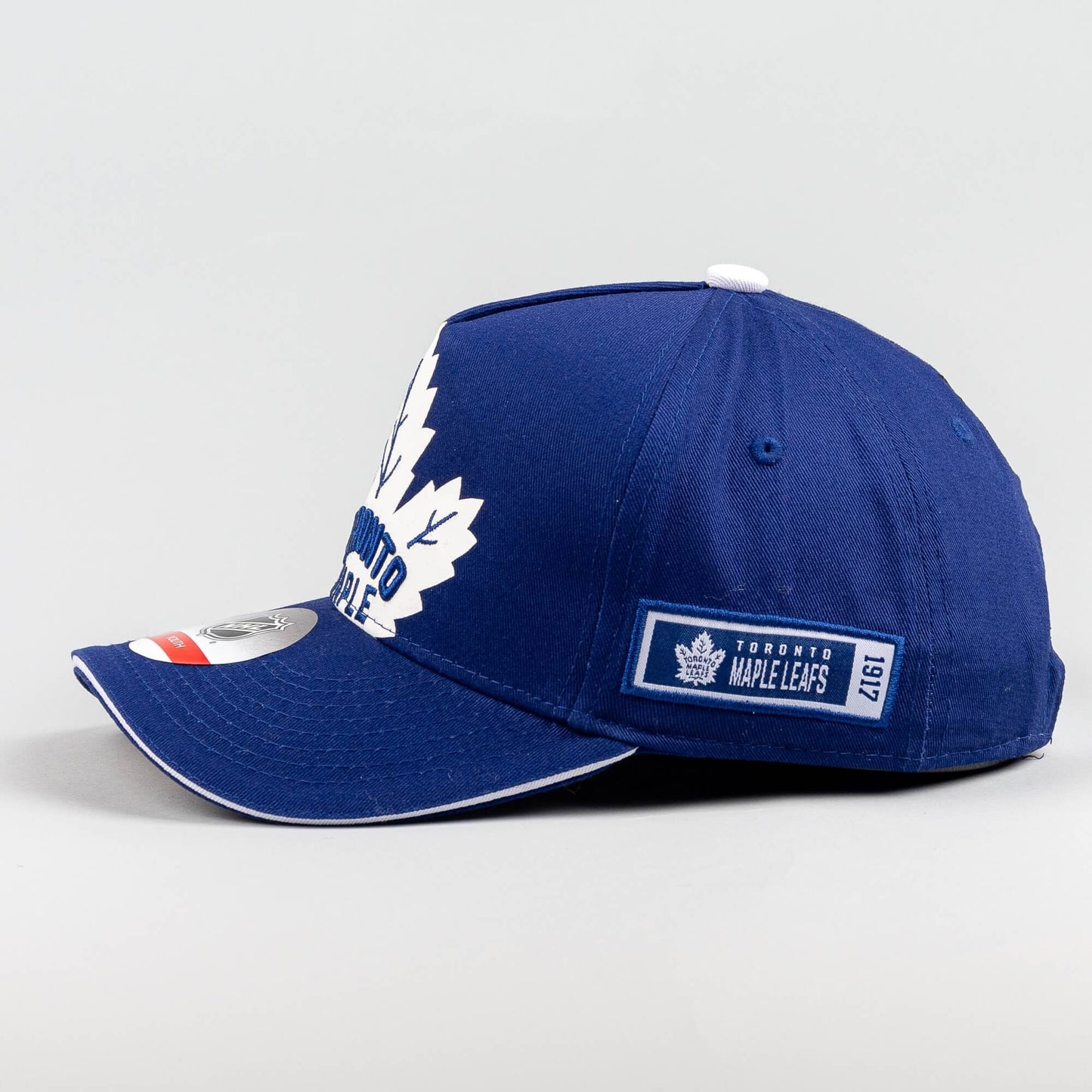 Outer Stuff NHL Big-Face Precurved Snap Mapleleafs Leafs Blue