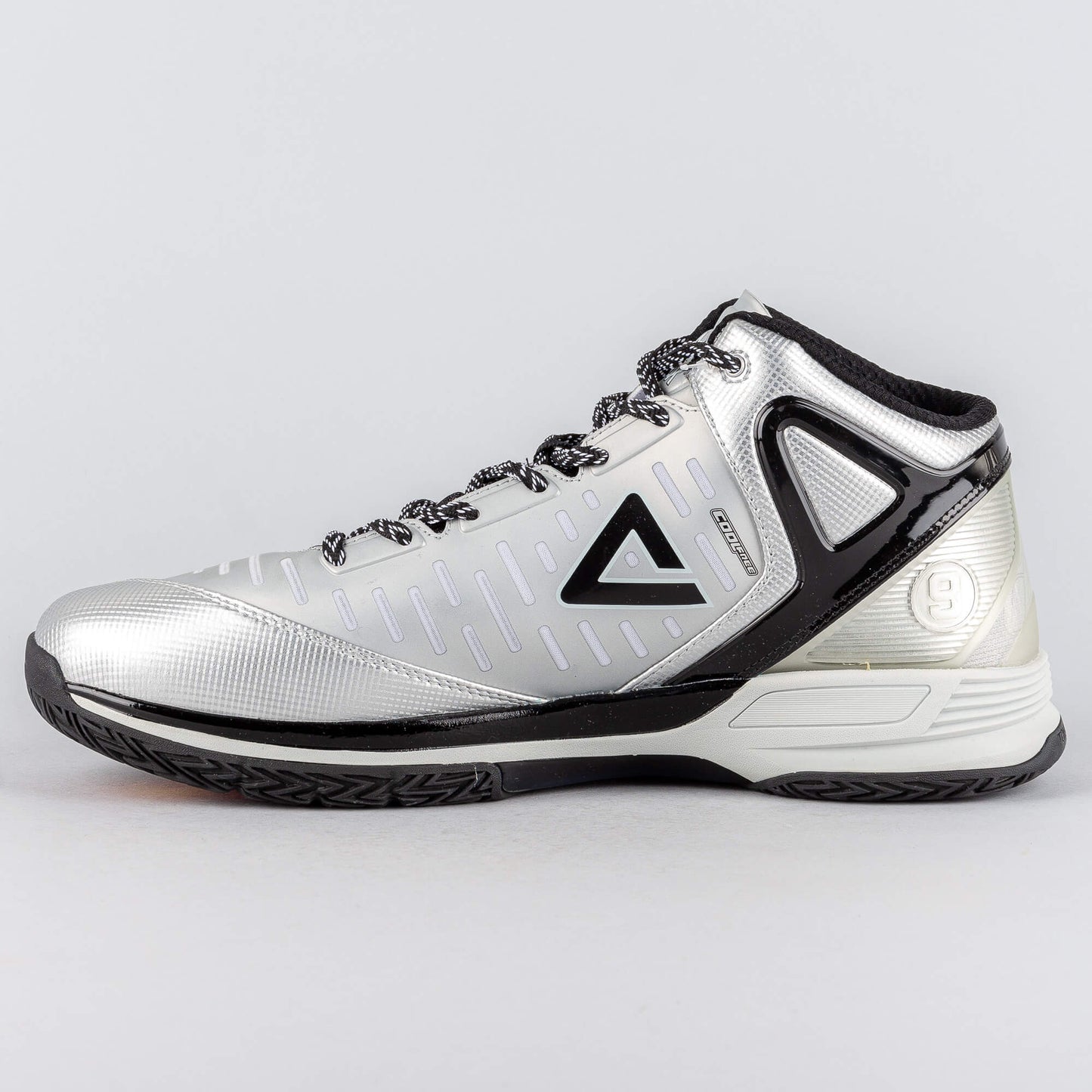 PEAK TP9-II Basketball Shoes Silver/Black