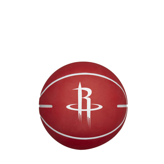 Basketbalová lopta Wilson NBA Dribbler Basketball Houston Rockets (super mini) červená