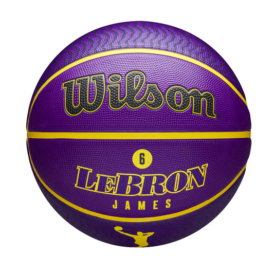 WILSON NBA PLAYER ICON - OUTDOOR - LEBRON Purple (sz. 7)