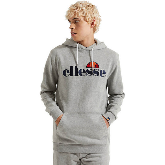Mikina s kapucňou Ellesse Ferrer Oh Hoody šedá